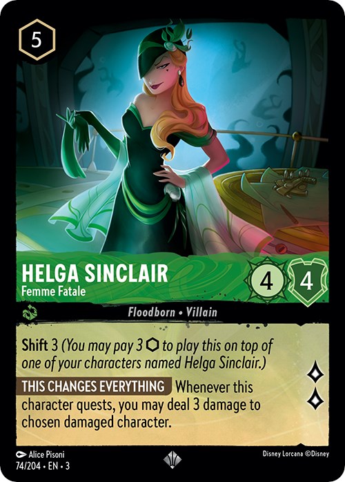 Helga Sinclair - Femme Fatale (74/204) [Into the Inklands] | Odin's Place