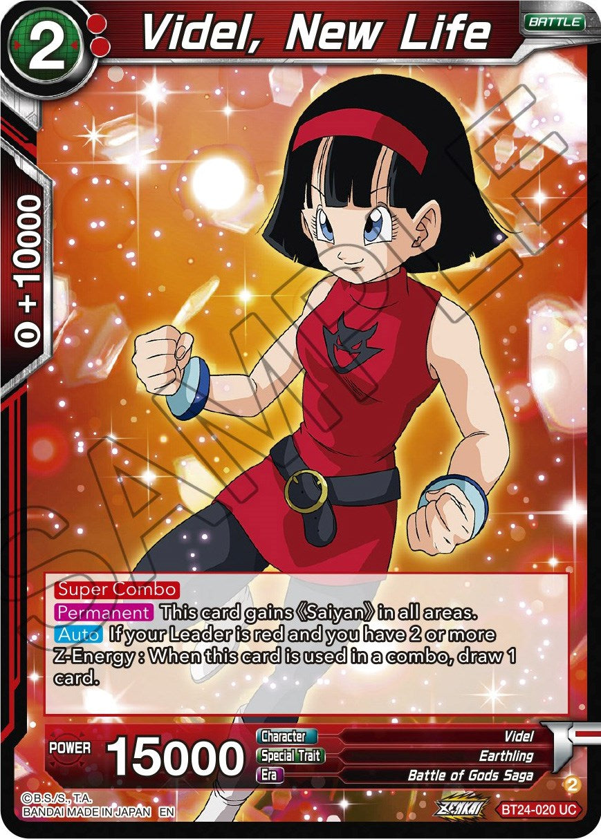 Videl, New Life (BT24-020) [Beyond Generations] | Odin's Place