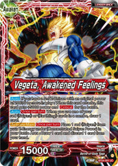 Vegeta // Vegeta, Awakened Feelings (BT24-001) [Beyond Generations] | Odin's Place