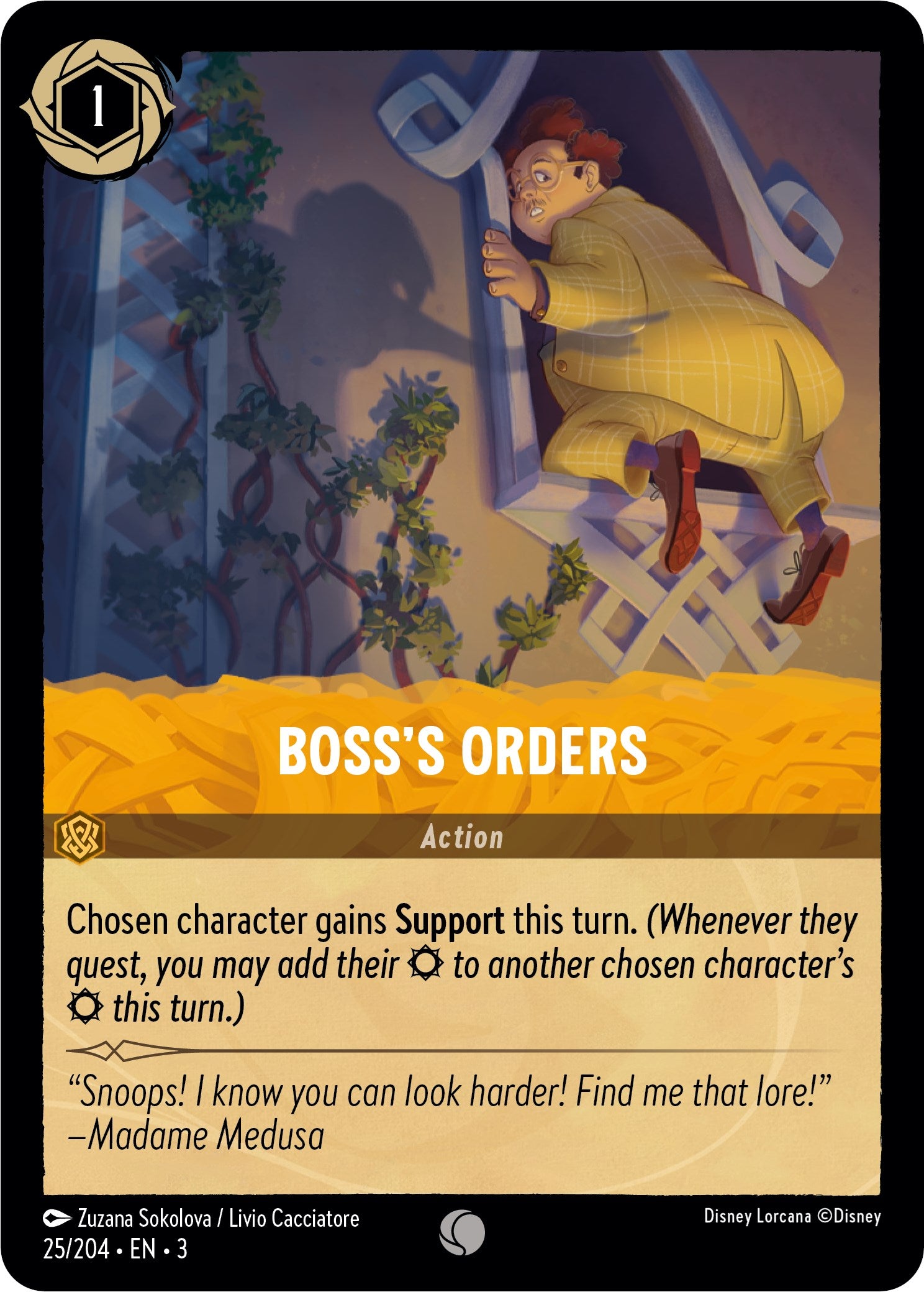 Boss's Orders (25/204) [Into the Inklands] | Odin's Place