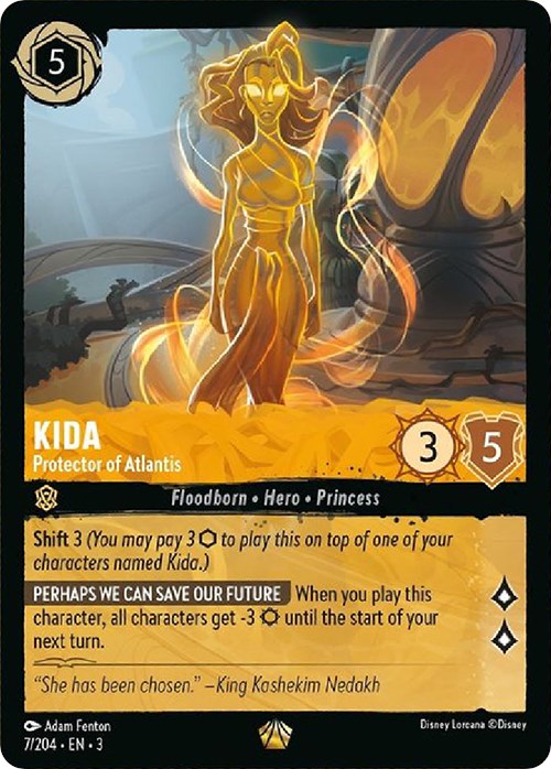 Kida - Protector of Atlantis (7/204) [Into the Inklands] | Odin's Place