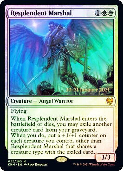 Resplendent Marshal [Kaldheim Prerelease Promos] | Odin's Place