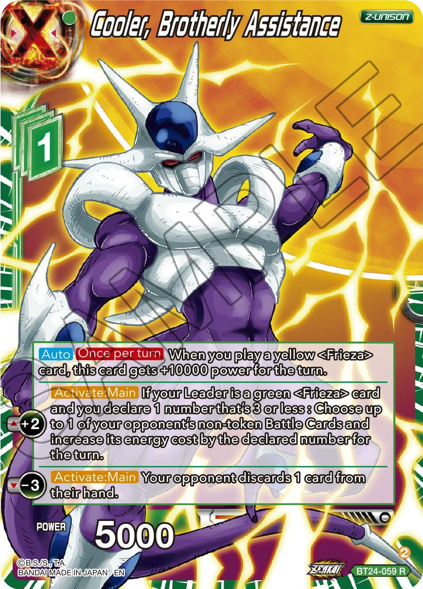 Cooler, Brotherly Assistance (BT24-059) [Beyond Generations] | Odin's Place