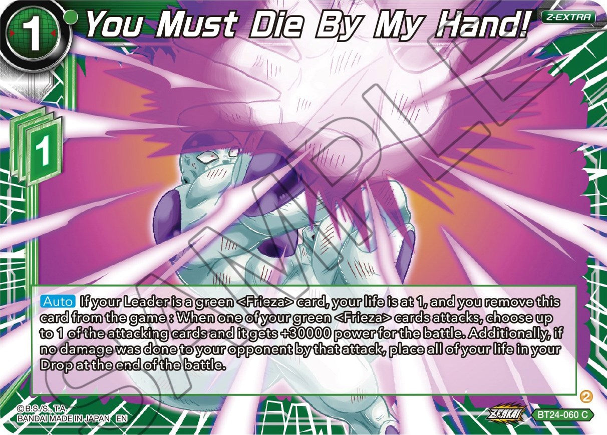 You Must Die By My Hand! (BT24-060) [Beyond Generations] | Odin's Place