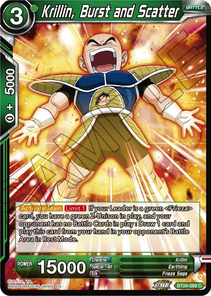 Krillin, Burst and Scatter (BT24-068) [Beyond Generations] | Odin's Place