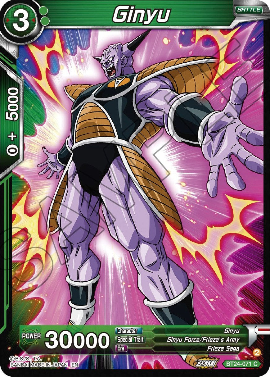 Ginyu (BT24-071) [Beyond Generations] | Odin's Place