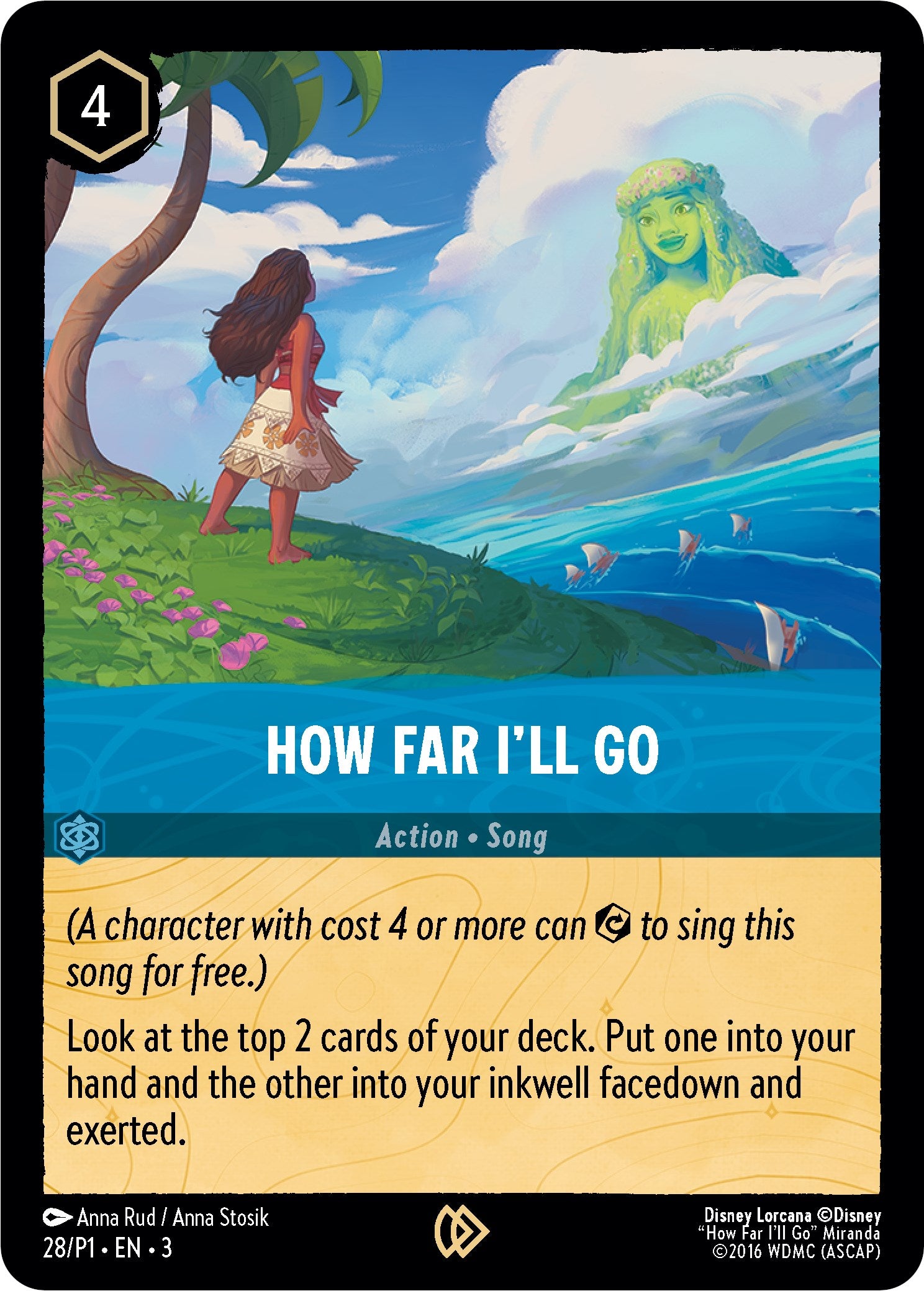 How Far I'll Go (28) [Promo Cards] | Odin's Place