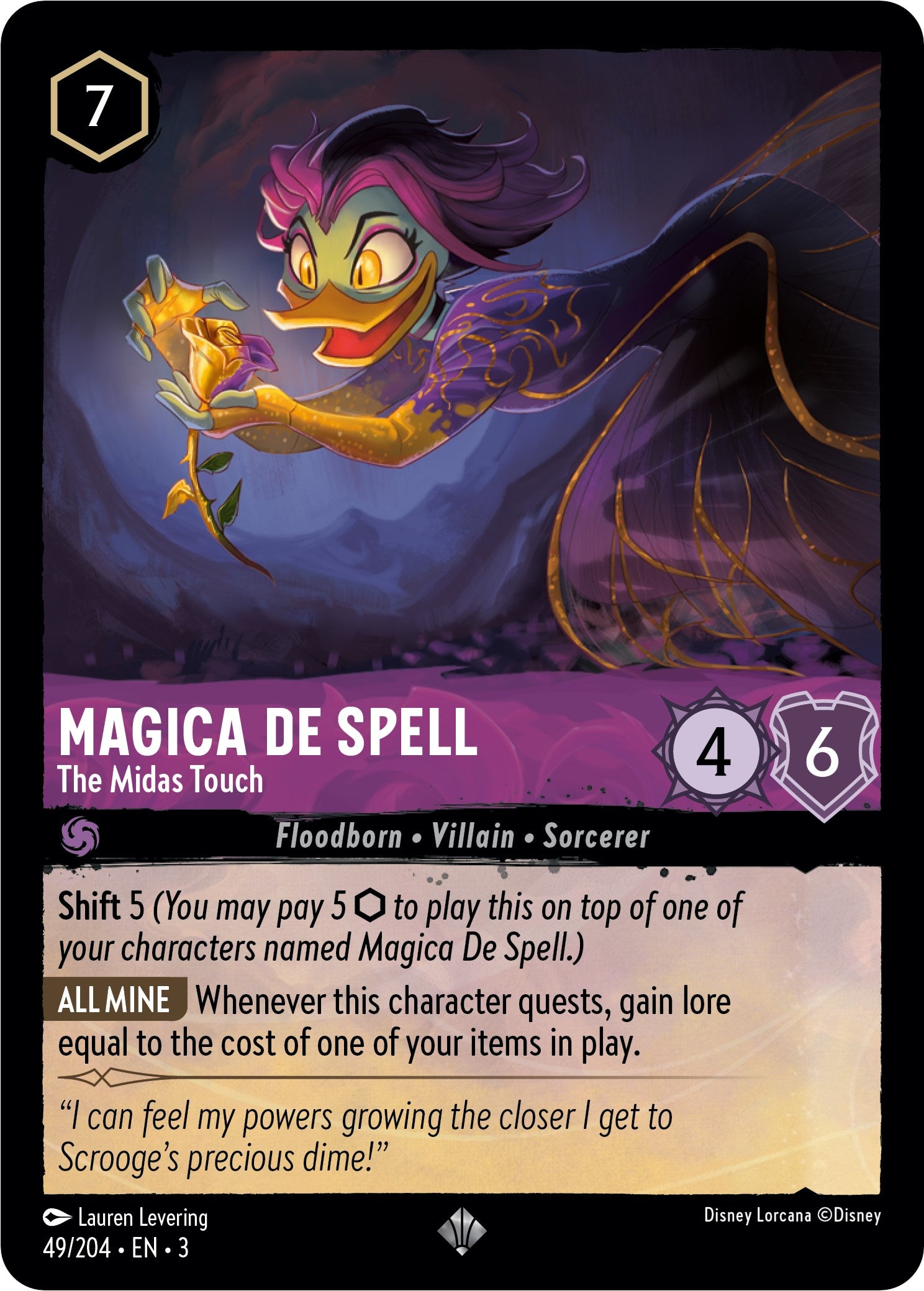 Magica De Spell - The Midas Touch (49/204) [Into the Inklands] | Odin's Place
