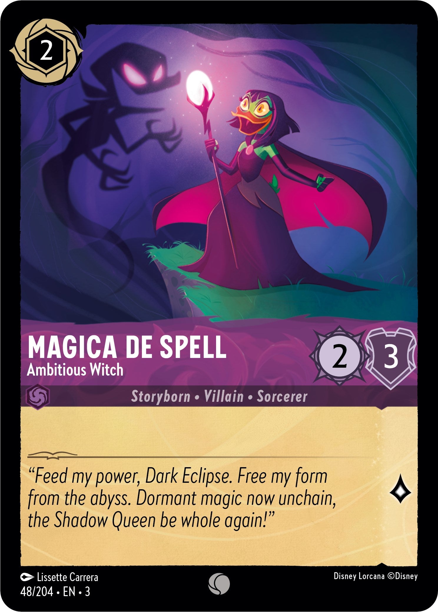 Magica De Spell - Ambitious Witch (48/204) [Into the Inklands] | Odin's Place