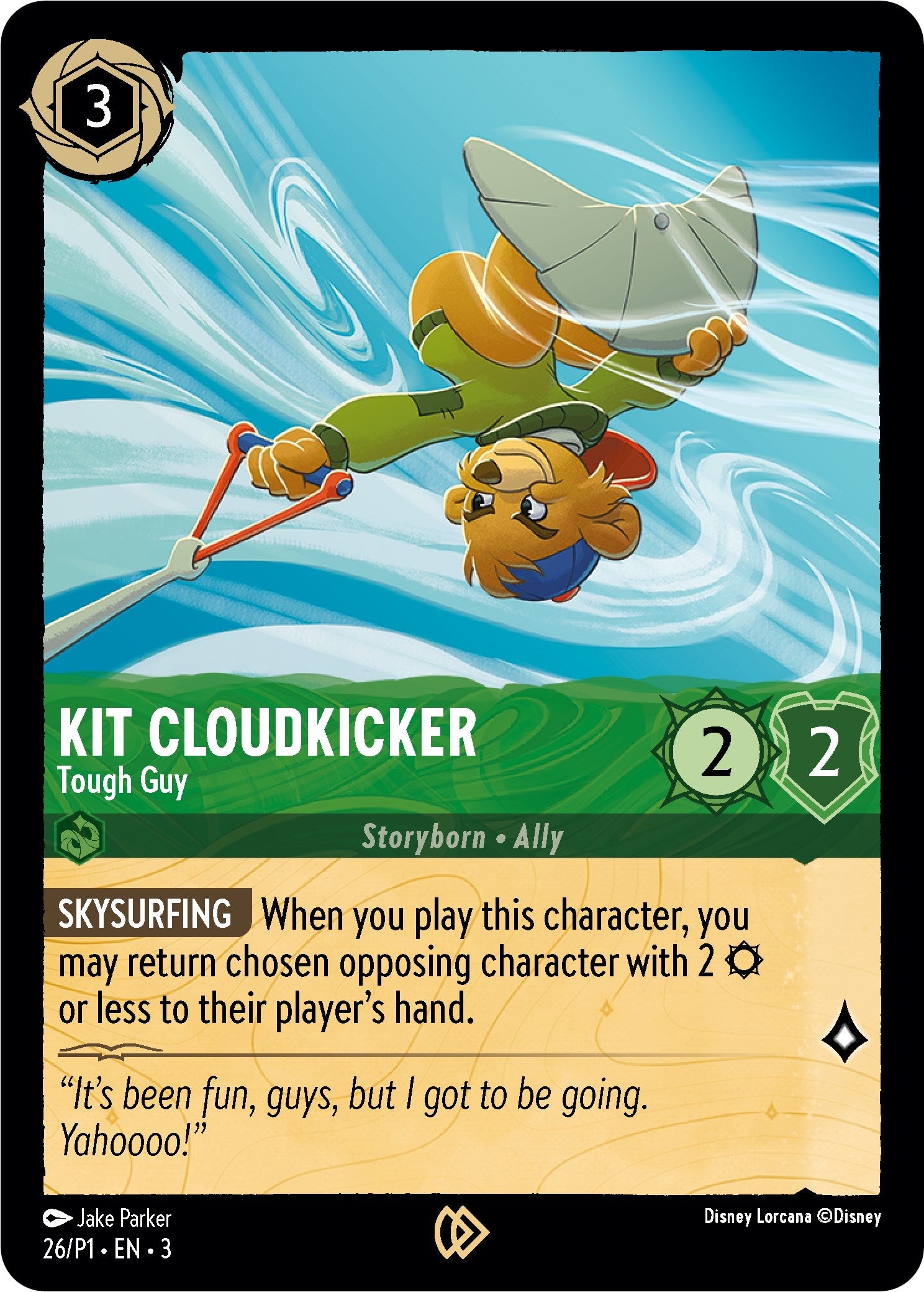 Kit Cloudkicker - Tough Guy (26) [Promo Cards] | Odin's Place