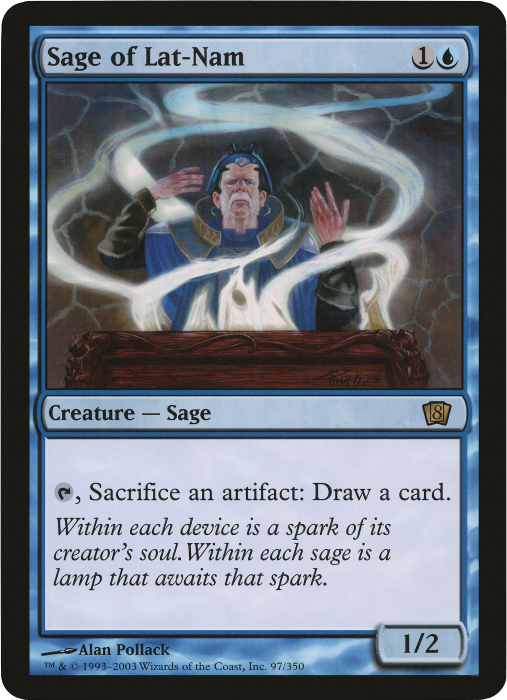 Sage of Lat-Nam (Oversized) [Eighth Edition Box Topper] | Odin's Place