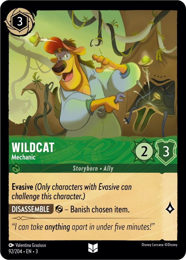 Wildcat - Mechanic (92/204) [Into the Inklands] | Odin's Place