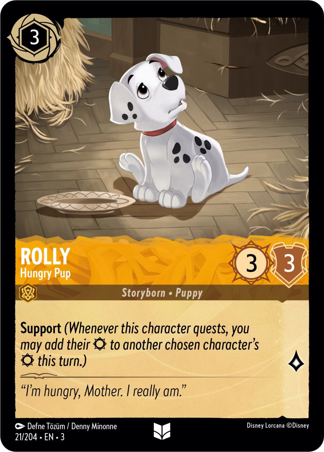 Rolly - Hungry Pup (21/204) [Into the Inklands] | Odin's Place