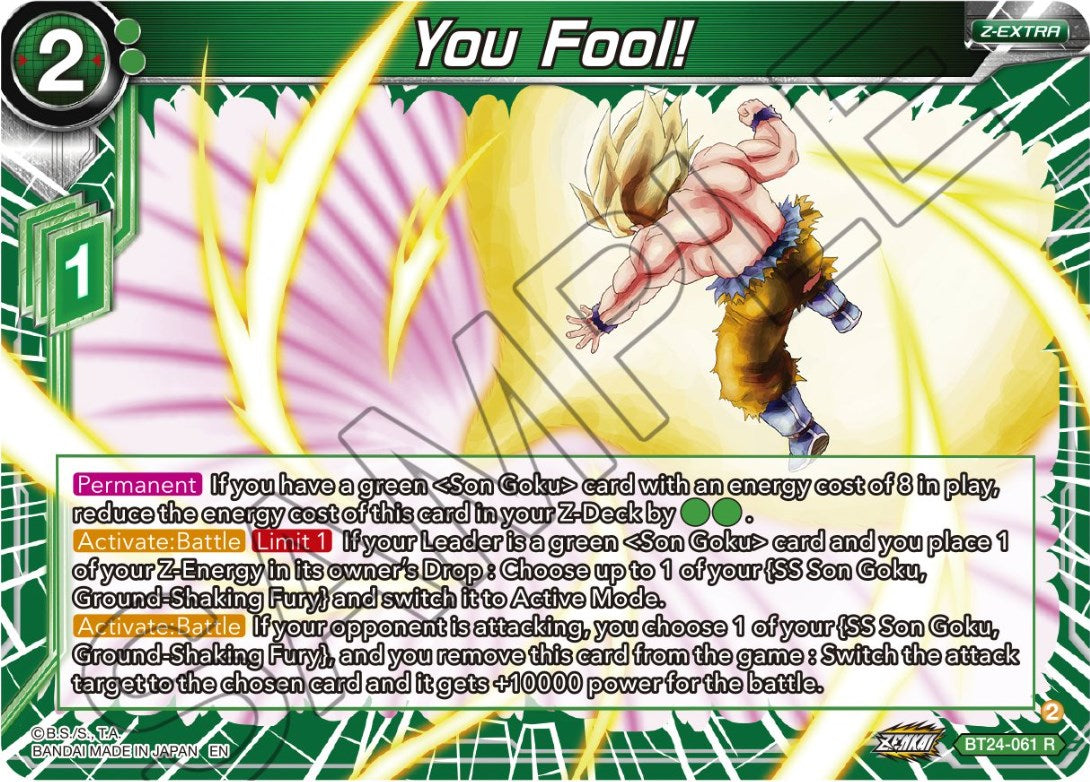 You Fool! (BT24-061) [Beyond Generations] | Odin's Place