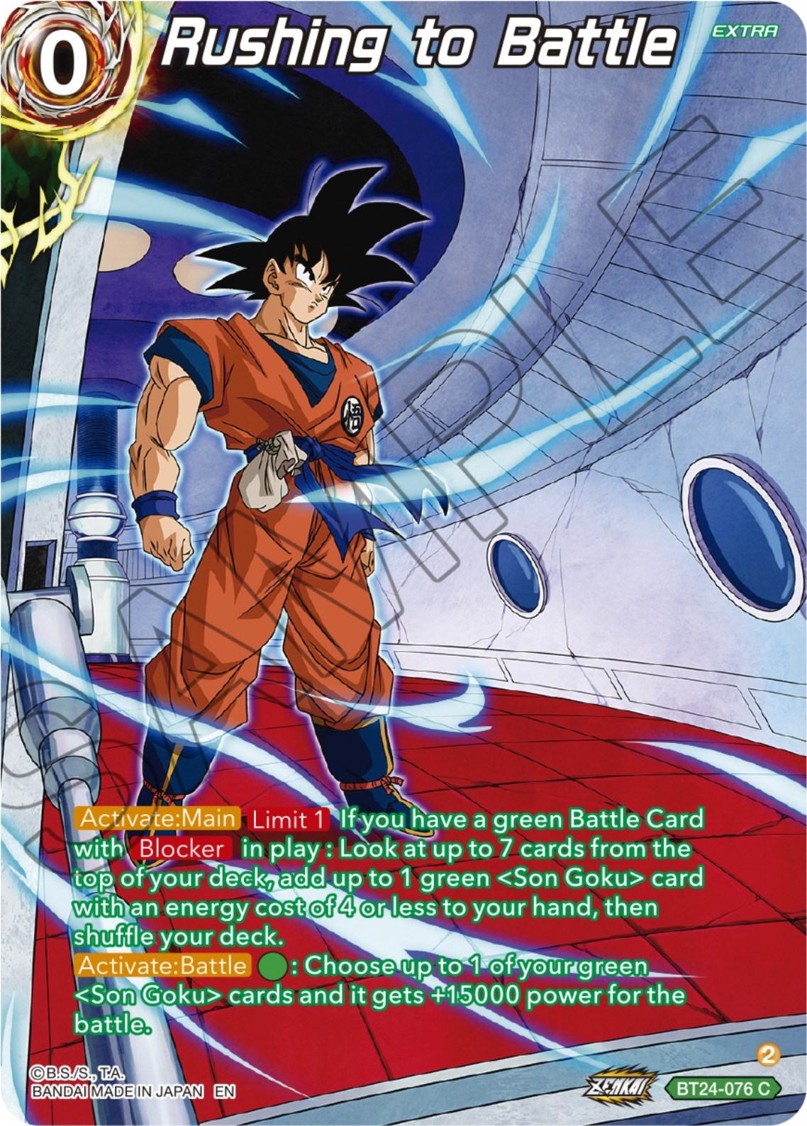 Rushing to Battle (Collector Booster) (BT24-076) [Beyond Generations] | Odin's Place