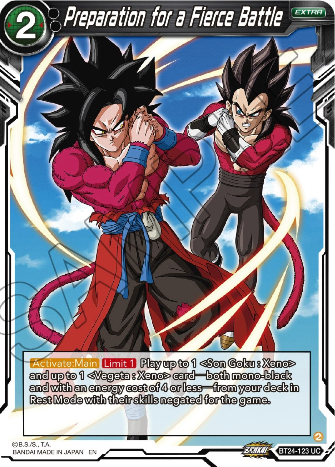 Preparation for a Fierce Battle (BT24-123) [Beyond Generations] | Odin's Place