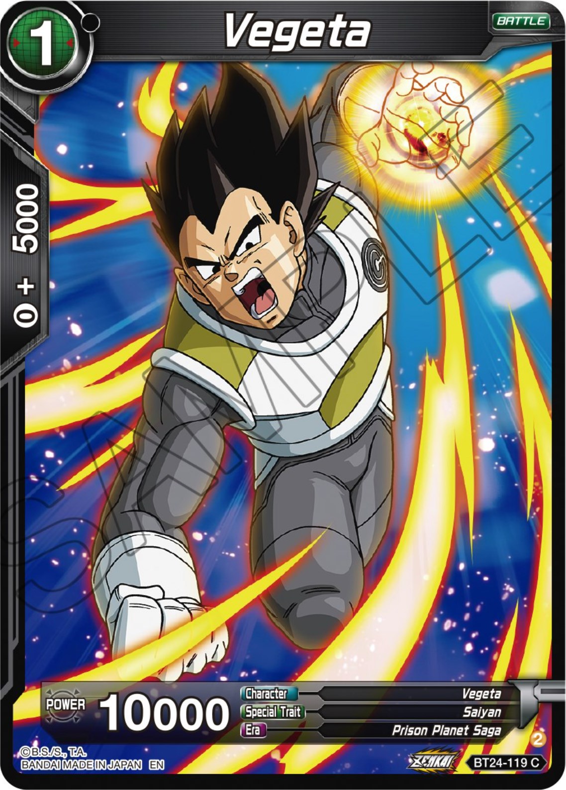 Vegeta (BT24-119) [Beyond Generations] | Odin's Place