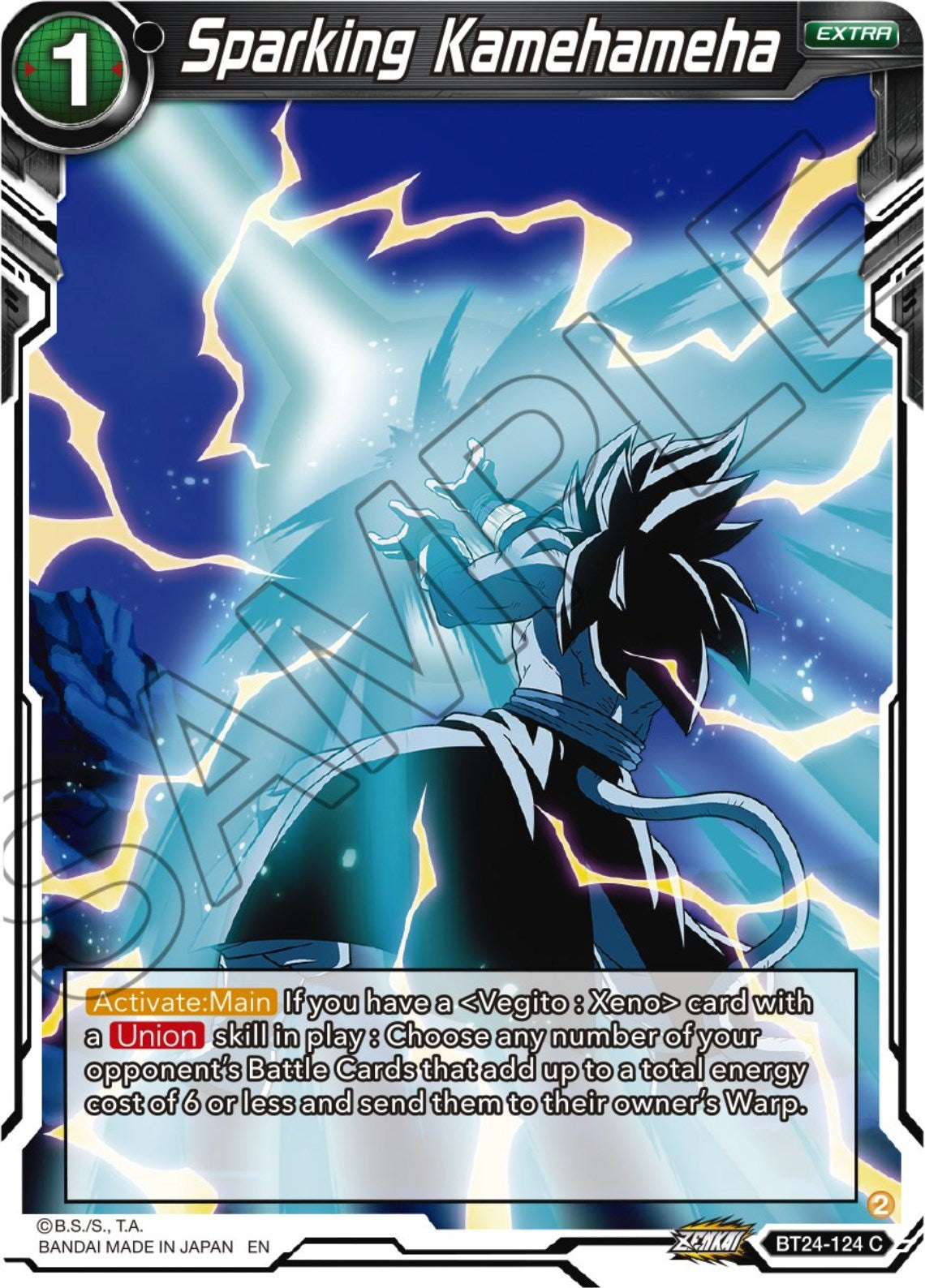 Sparking Kamehameha (BT24-124) [Beyond Generations] | Odin's Place