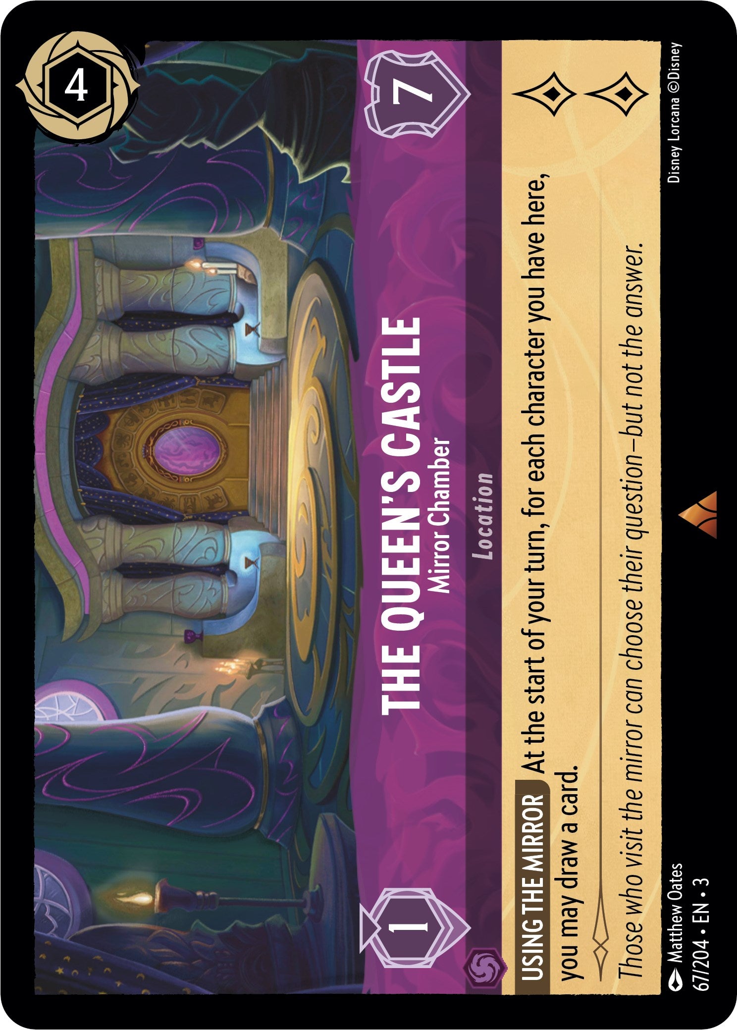 The Queen's Castle - Mirror Chamber (67/204) [Into the Inklands] | Odin's Place