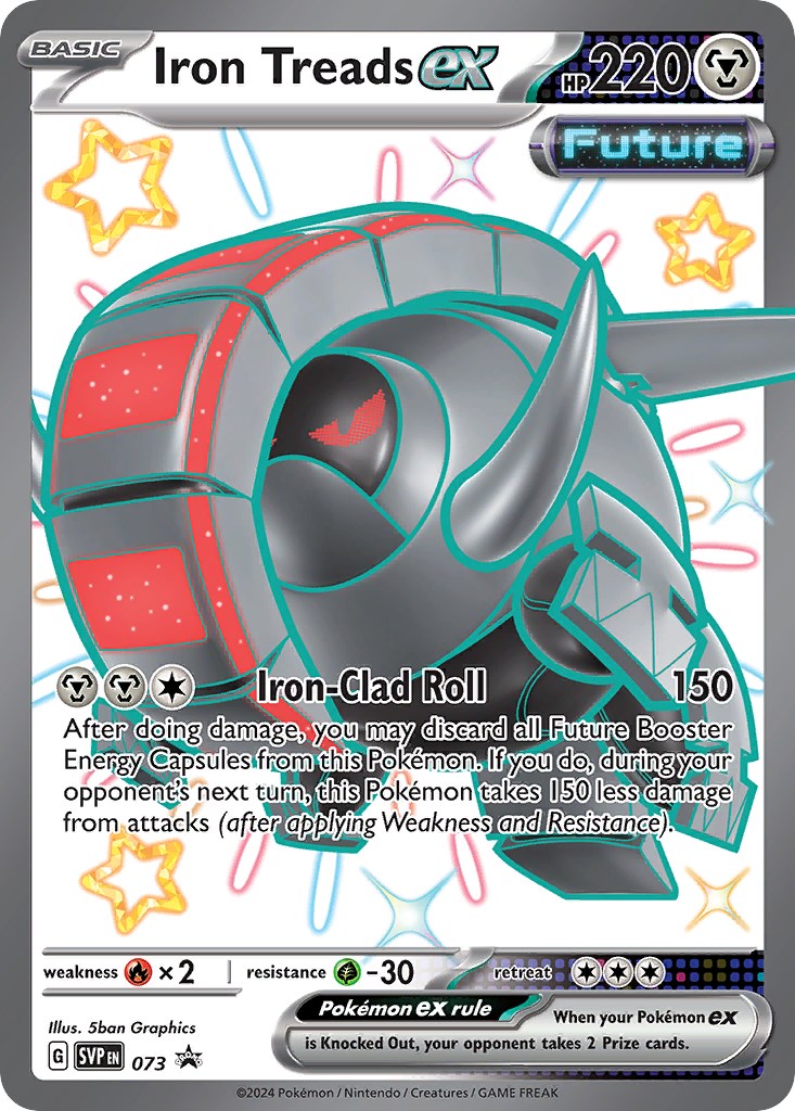 Iron Treads ex (073) [Scarlet & Violet: Black Star Promos] | Odin's Place