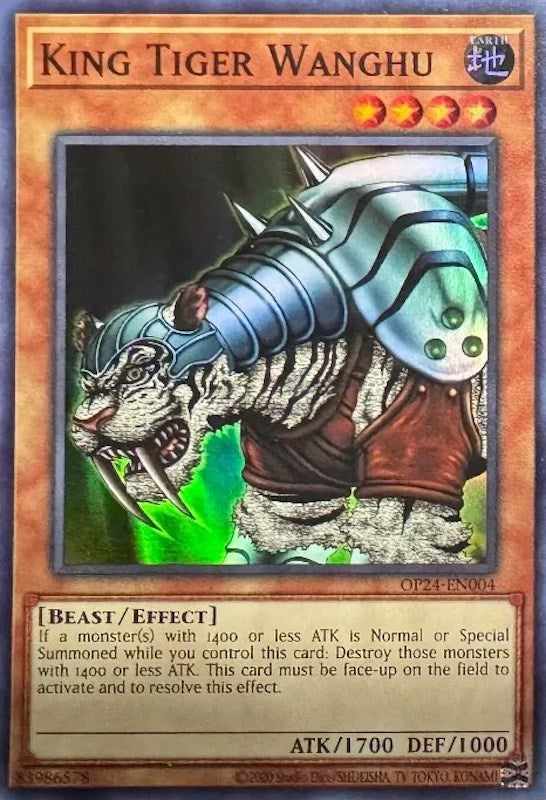 King Tiger Wanghu [OP24-EN004] Super Rare | Odin's Place