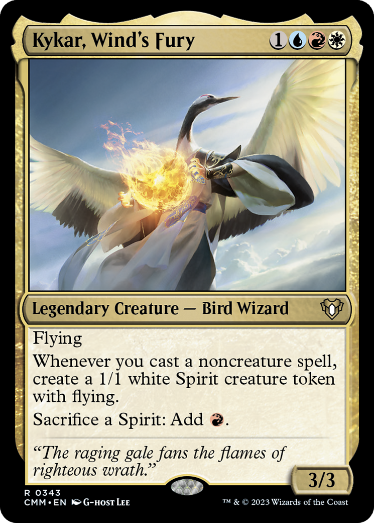 Kykar, Wind's Fury [Commander Masters] | Odin's Place