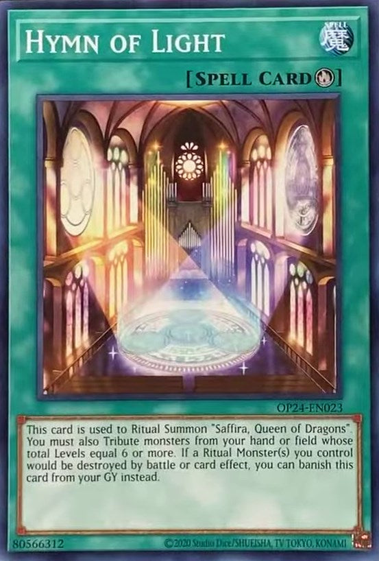 Hymn of Light [OP24-EN023] Common | Odin's Place