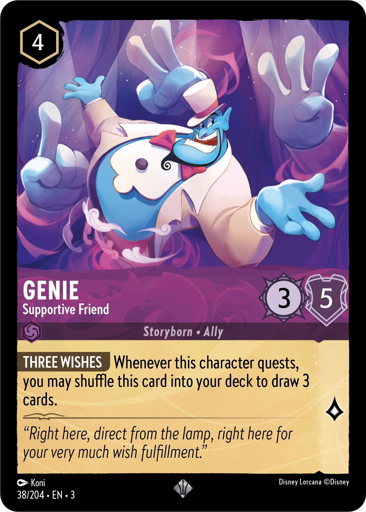 Genie - Supportive Friend (38/204) [Into the Inklands] | Odin's Place
