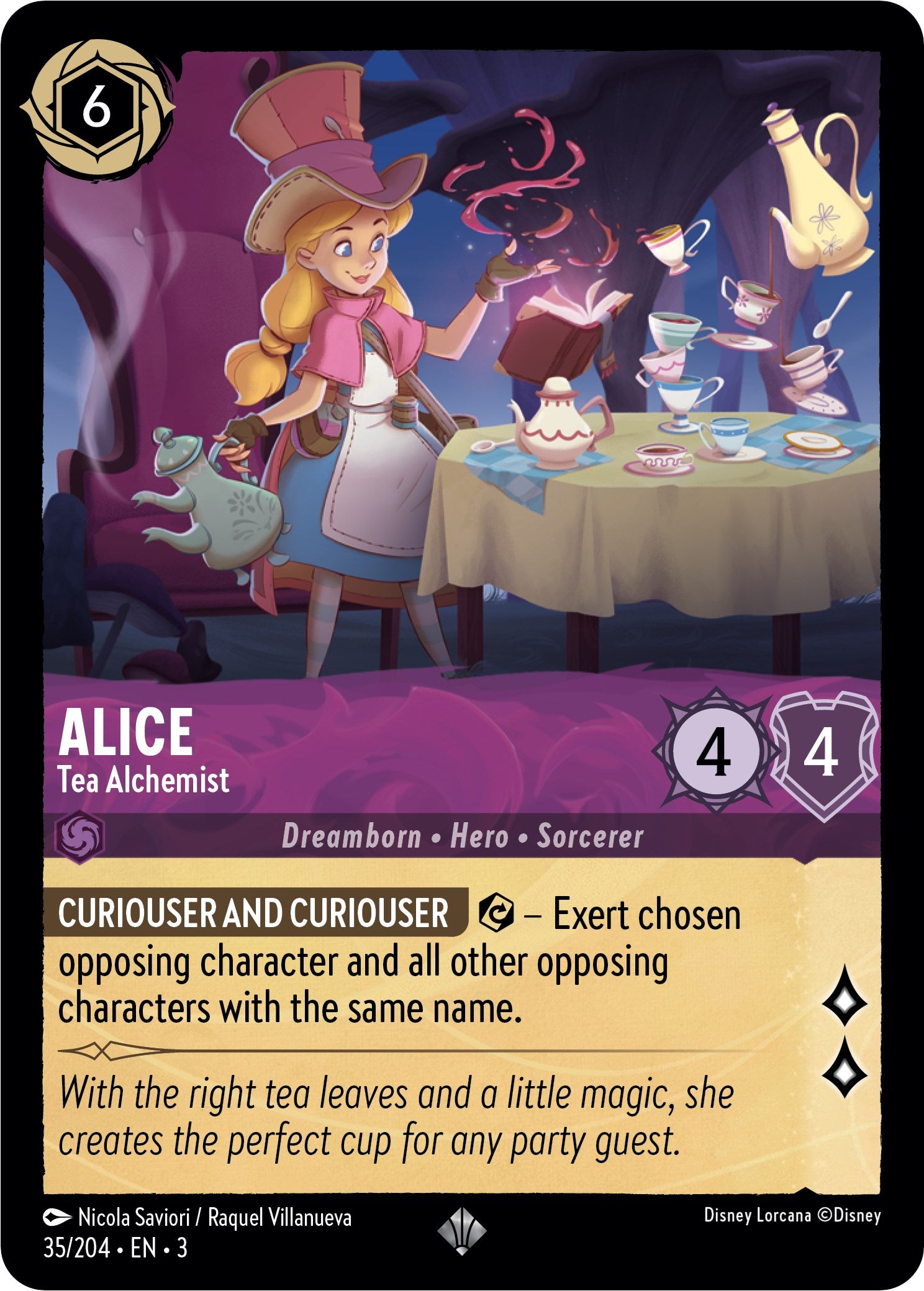 Alice - Tea Alchemist (35/204) [Into the Inklands] | Odin's Place