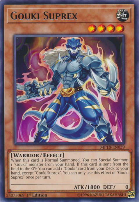 Gouki Suprex [MP18-EN039] Rare | Odin's Place