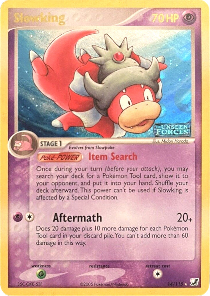 Slowking (14/115) (Stamped) [EX: Unseen Forces] | Odin's Place