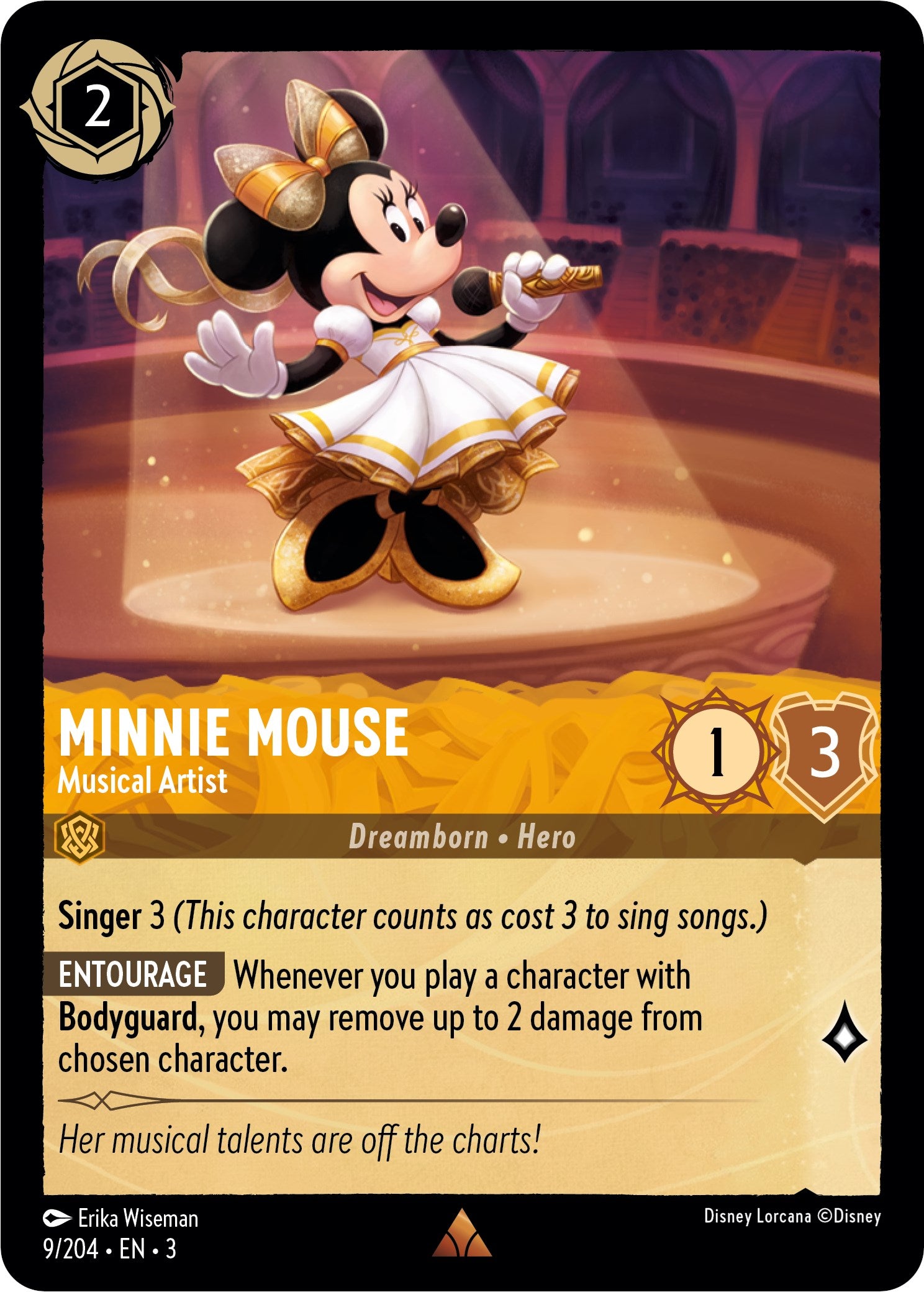 Minnie Mouse - Musical Artist (9/204) [Into the Inklands] | Odin's Place