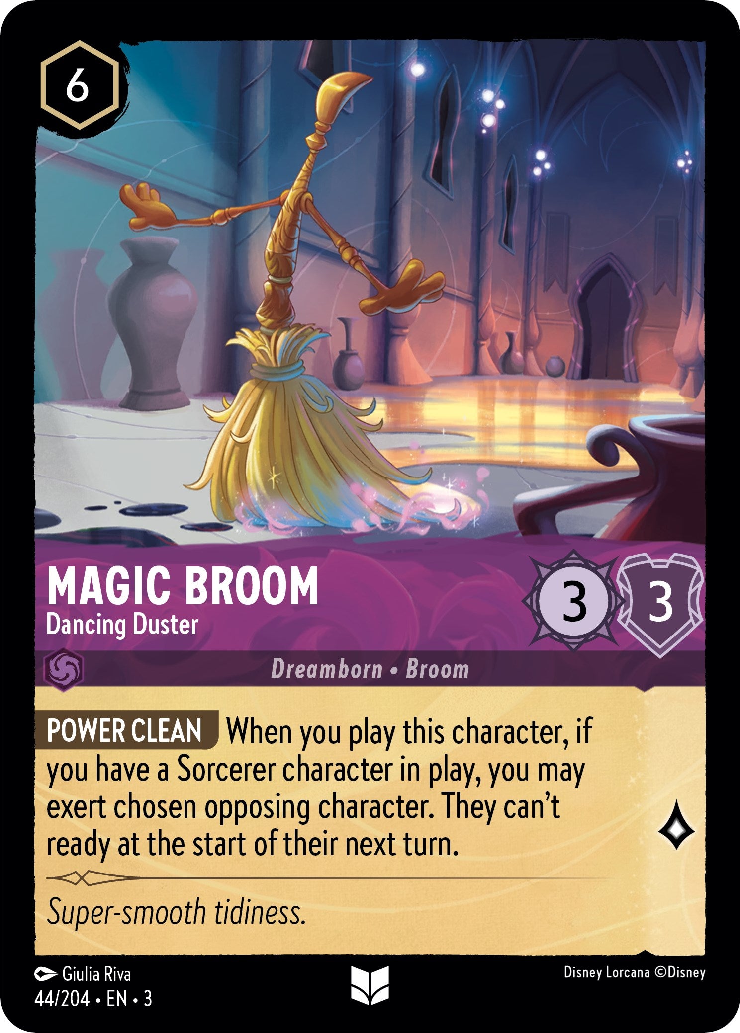 Magic Broom - Dancing Duster (44/204) [Into the Inklands] | Odin's Place