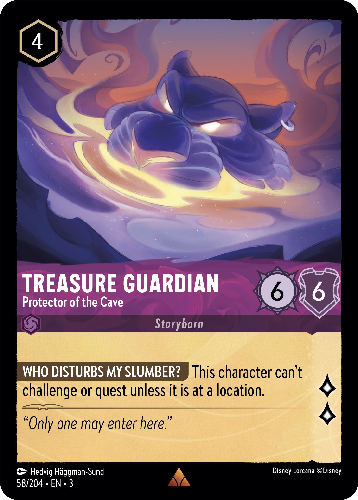 Treasure Guardian - Protector of the Cave (58/204) [Into the Inklands] | Odin's Place