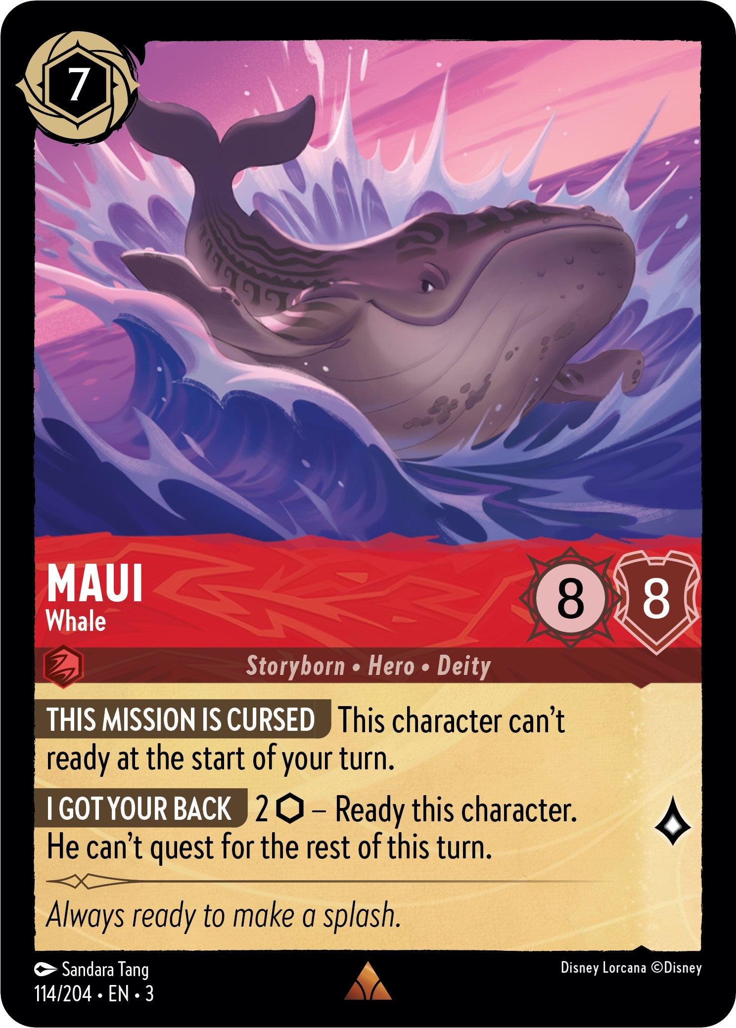 Maui - Whale (114//204) [Into the Inklands] | Odin's Place