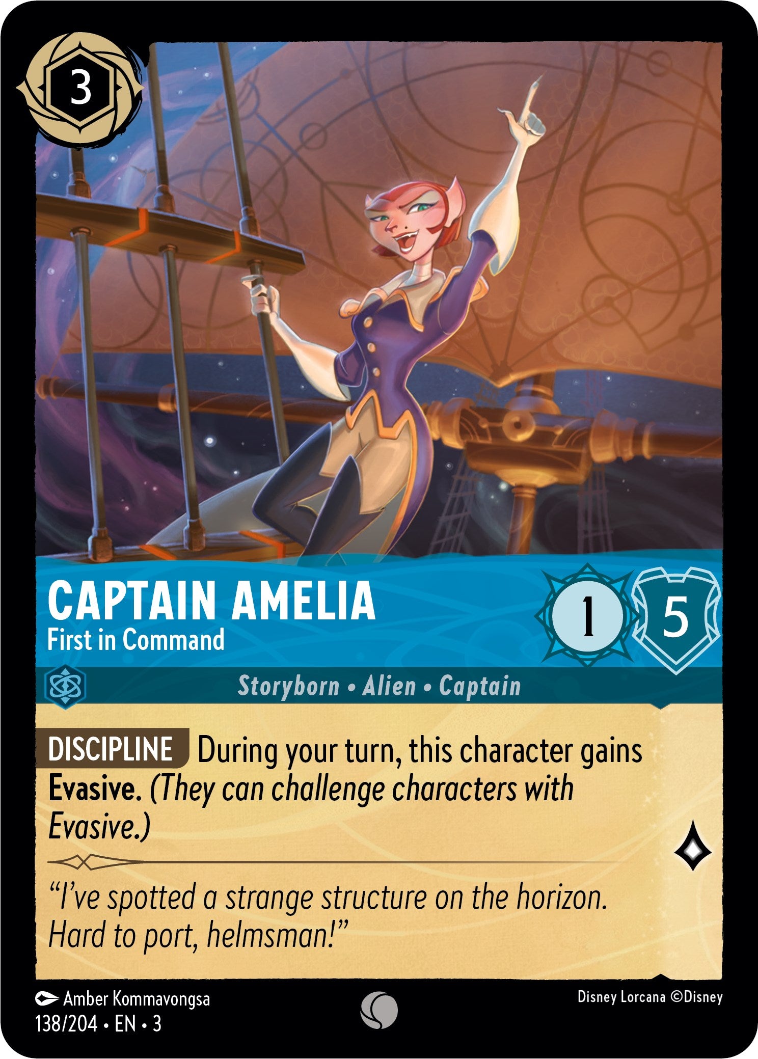 Captain Amelia - First in Command (138//204) [Into the Inklands] | Odin's Place