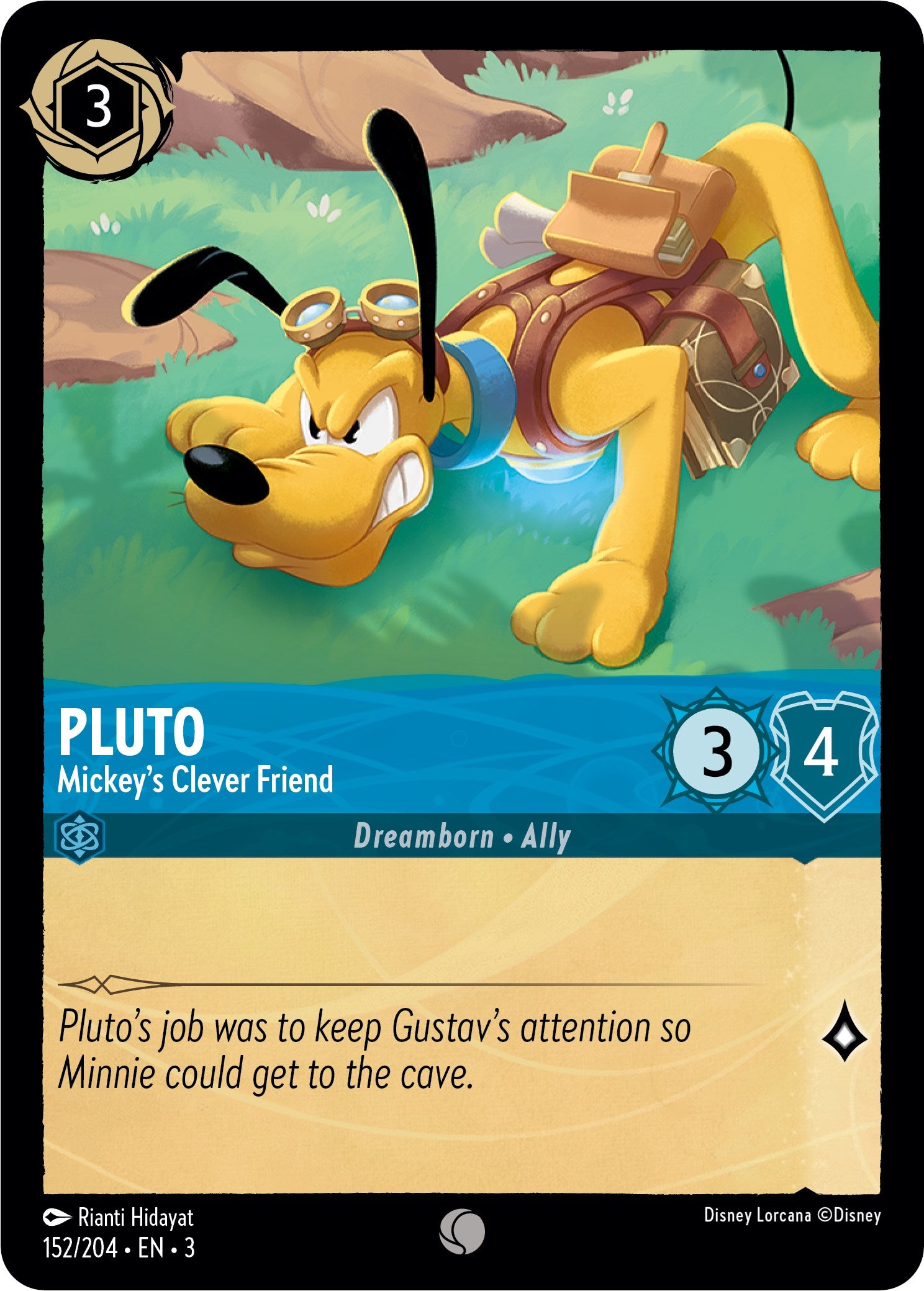 Pluto - Mickey's Clever Friend (152/204) [Into the Inklands] | Odin's Place
