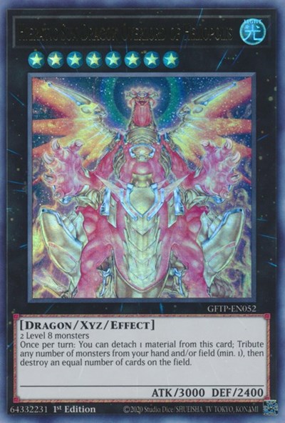 Hieratic Sun Dragon Overlord of Heliopolis [GFTP-EN052] Ultra Rare | Odin's Place