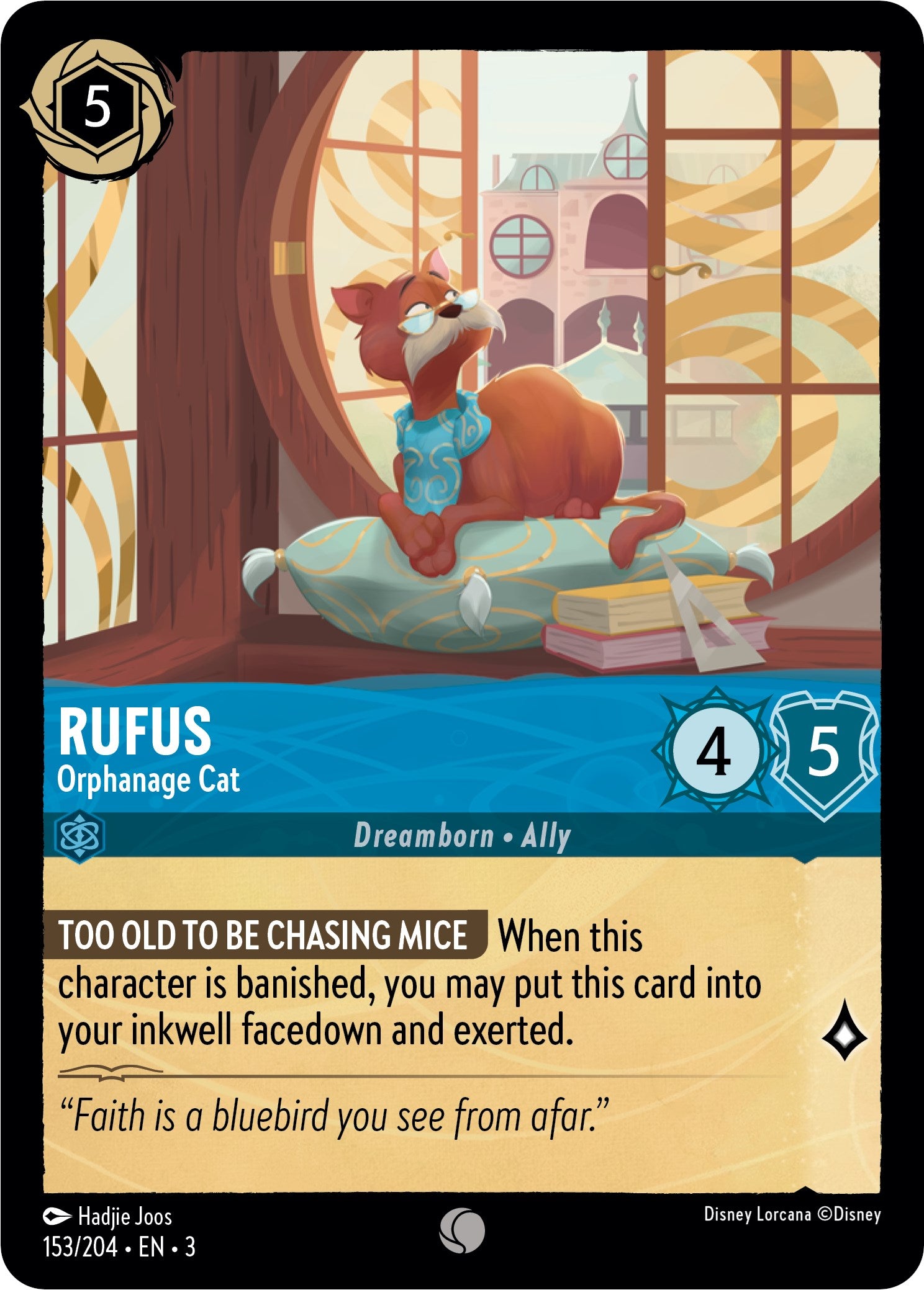 Rufus - Orphanage Cat (153/204) [Into the Inklands] | Odin's Place