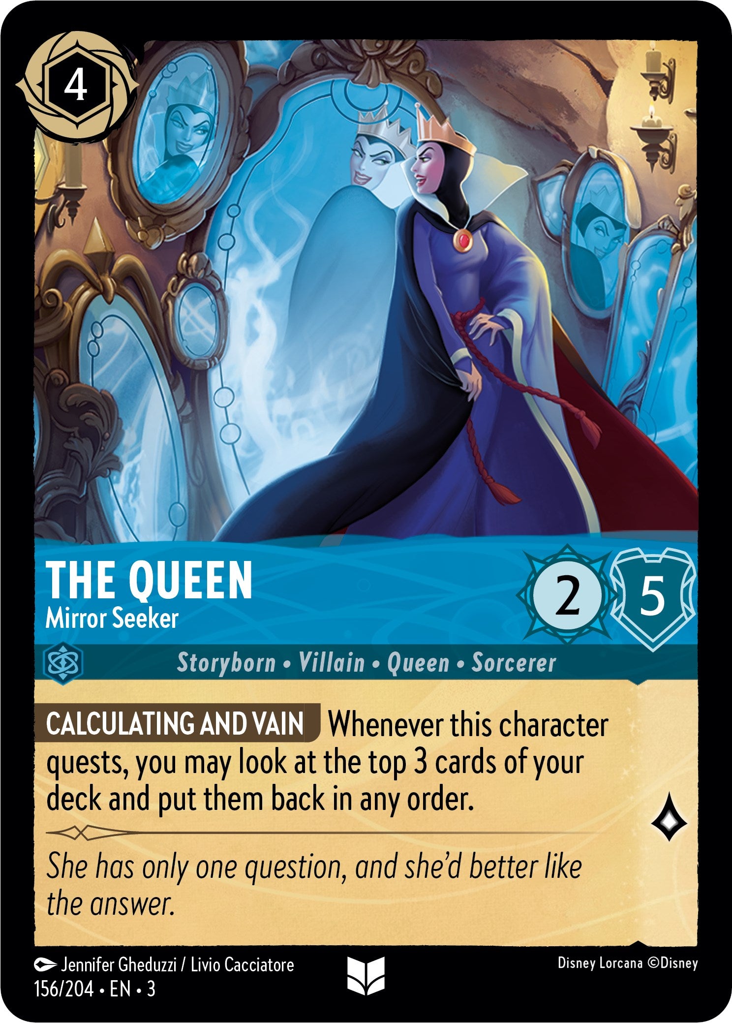 The Queen - Mirror Seeker (156/204) [Into the Inklands] | Odin's Place