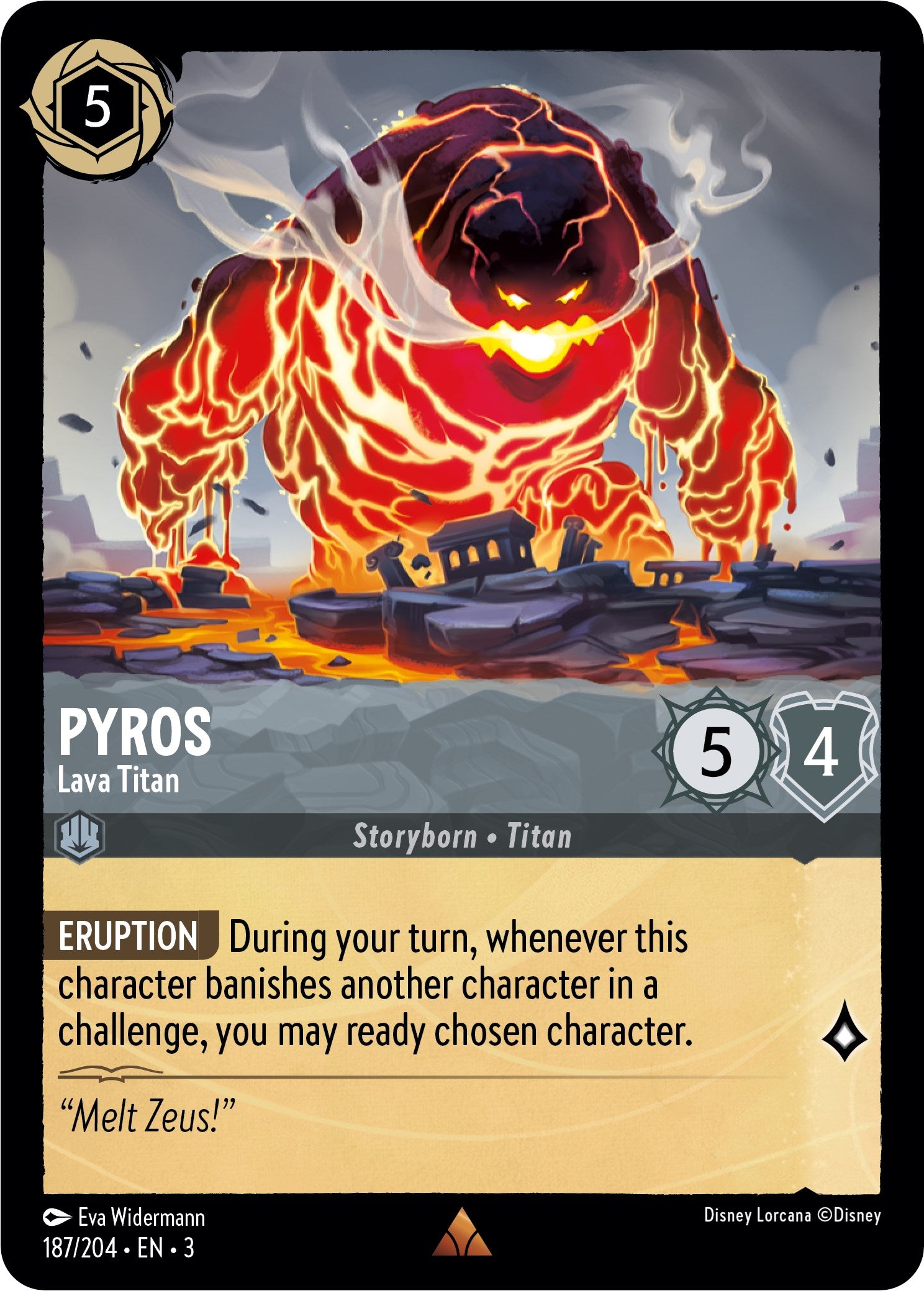 Pyros - Lava Titan (187/204) [Into the Inklands] | Odin's Place
