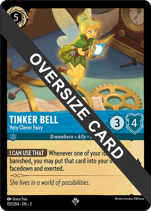 Tinker Bell - Very Clever Fairy (Oversized) (157/204) [Into the Inklands] | Odin's Place