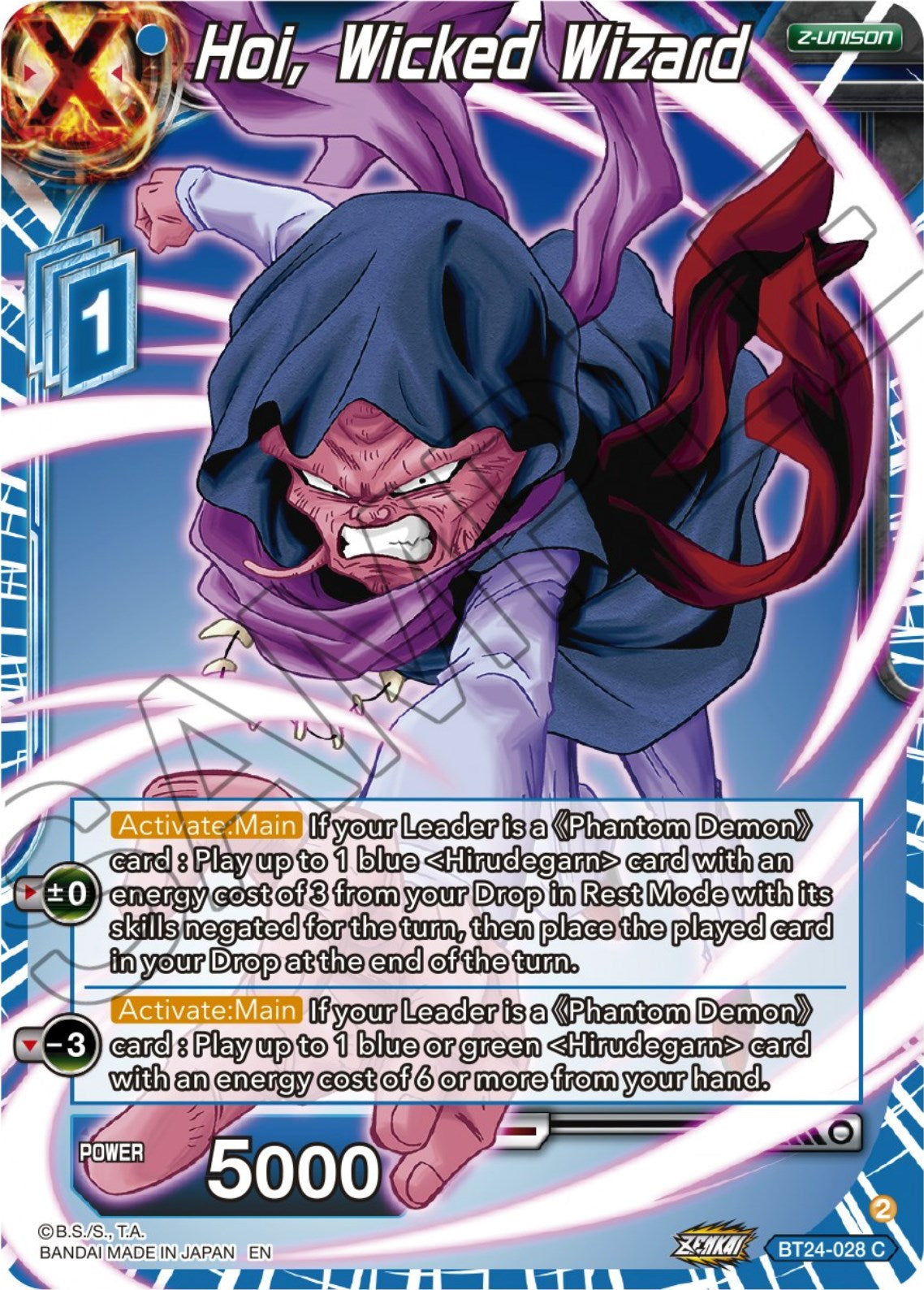 Hoi, Wicked Wizard (BT24-028) [Beyond Generations] | Odin's Place