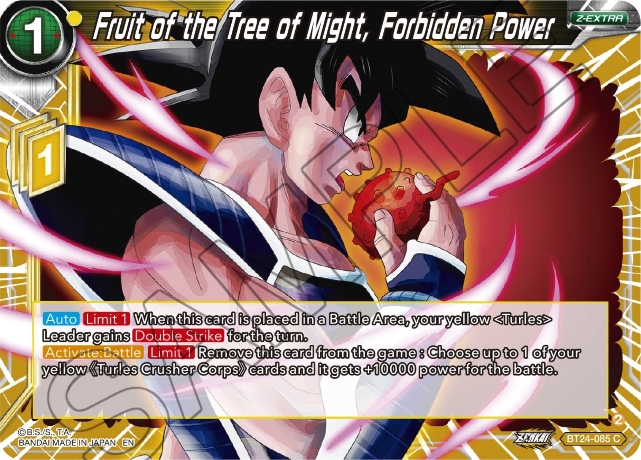 Fruit of the Tree of Might, Forbidden Power (BT24-085) [Beyond Generations] | Odin's Place