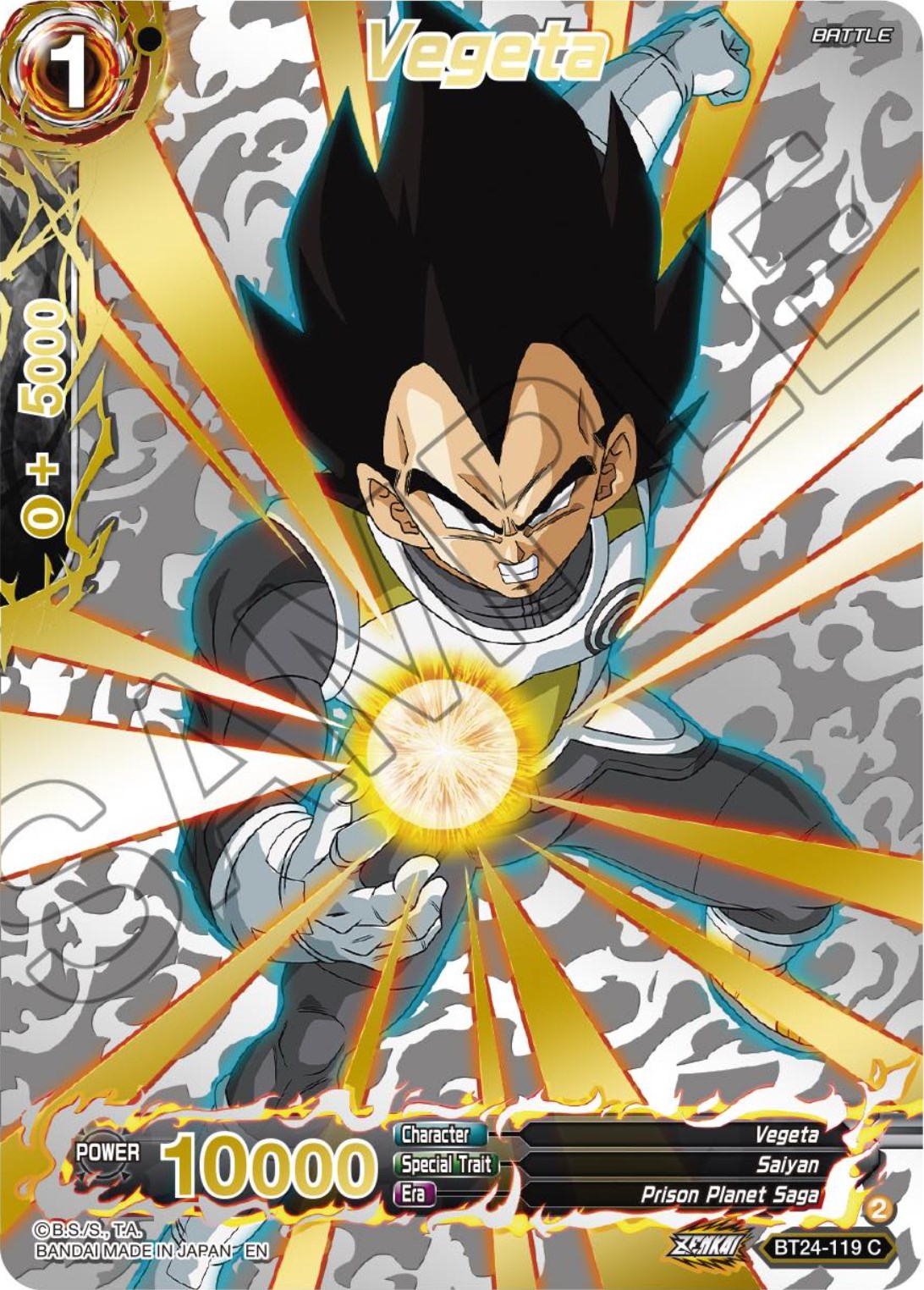 Vegeta (Collector Booster) (BT24-119) [Beyond Generations] | Odin's Place