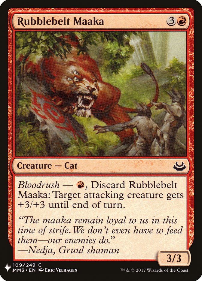 Rubblebelt Maaka [Mystery Booster] | Odin's Place