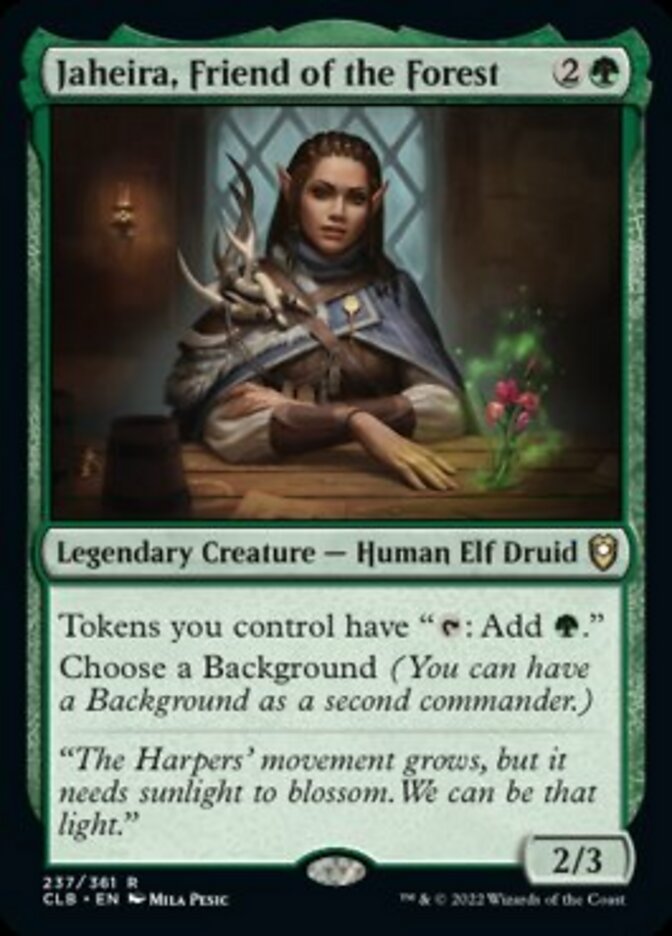 Jaheira, Friend of the Forest [Commander Legends: Battle for Baldur's Gate] | Odin's Place