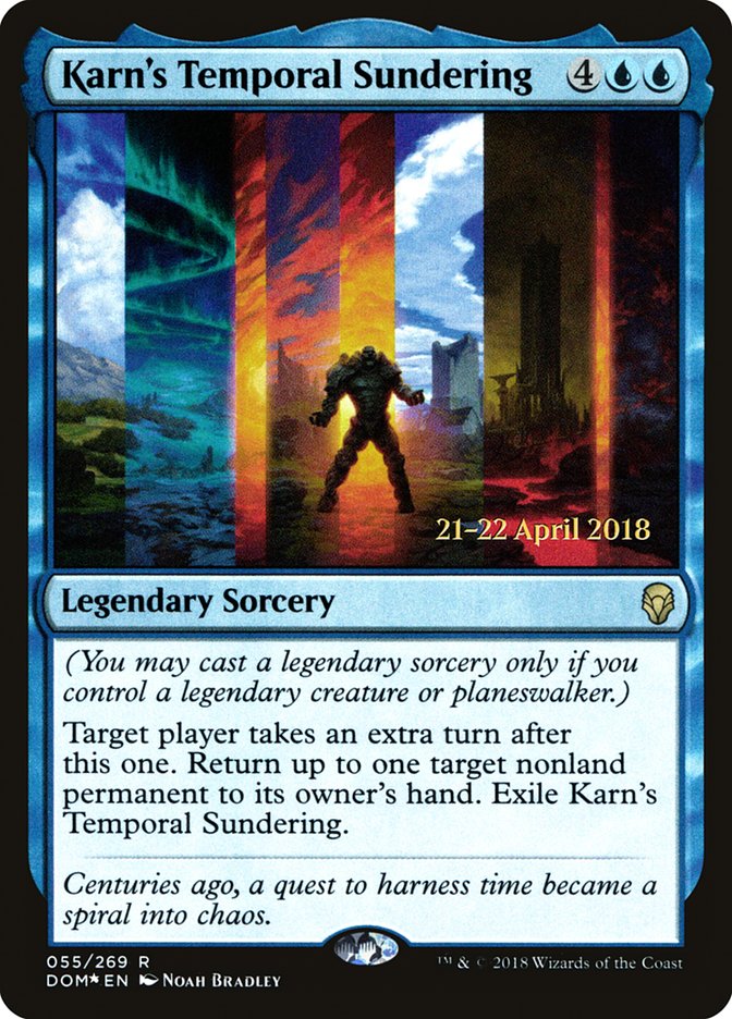 Karn's Temporal Sundering (55) [Dominaria Prerelease Promos] | Odin's Place