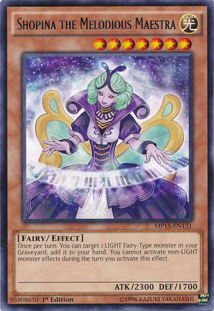 Shopina the Melodious Maestra [MP15-EN131] Rare | Odin's Place