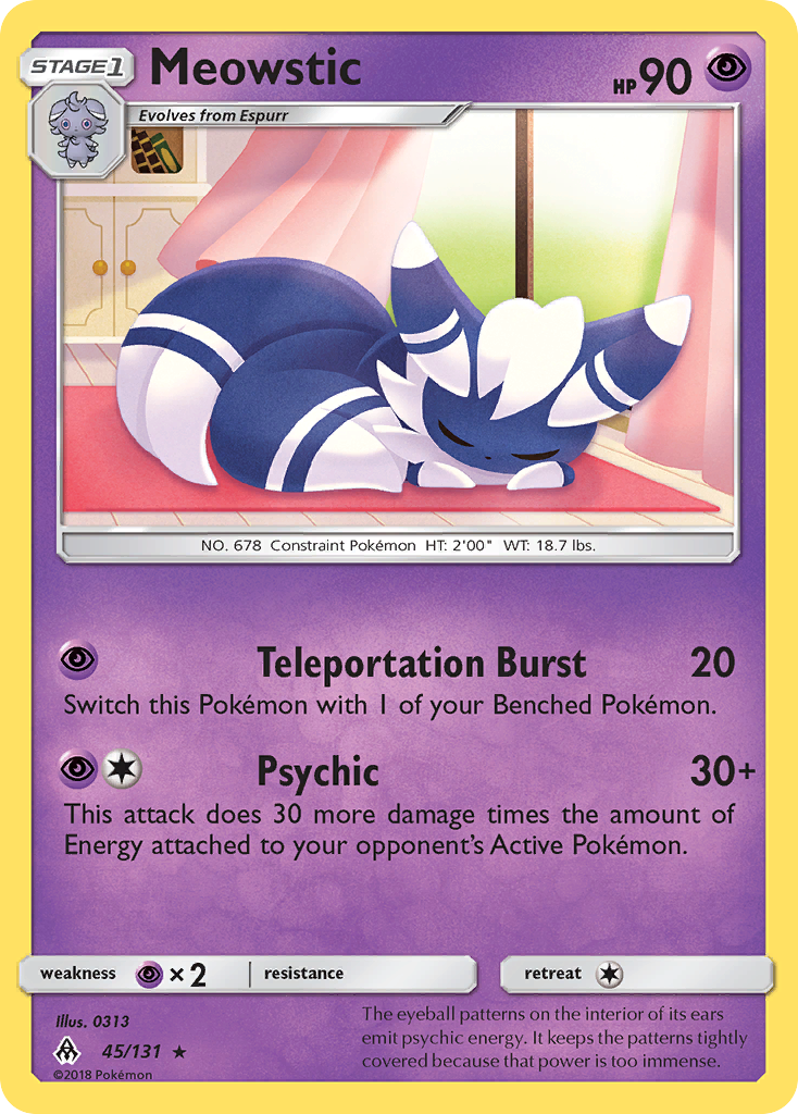 Meowstic (45/131) [Sun & Moon: Forbidden Light] | Odin's Place